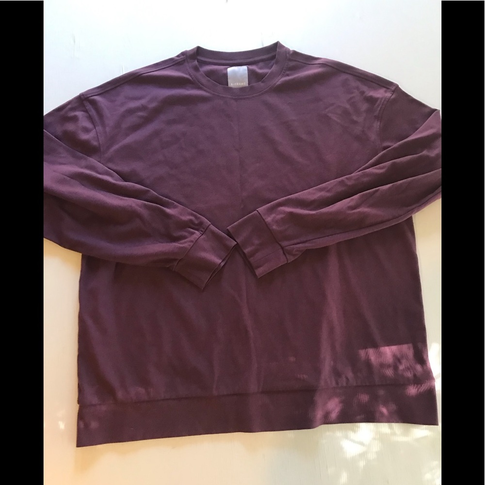 A frame by Algo XL lighter weight sweatshirt
